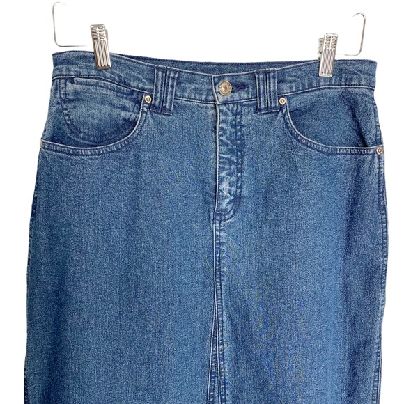 Jean Skirt, midi, medium, denim - Picture 2 of 8